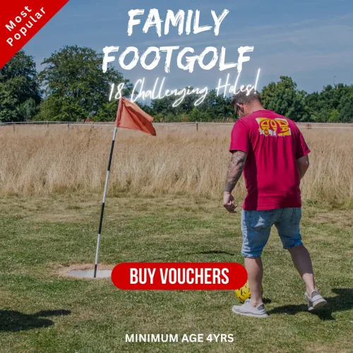 family foot golf voucher