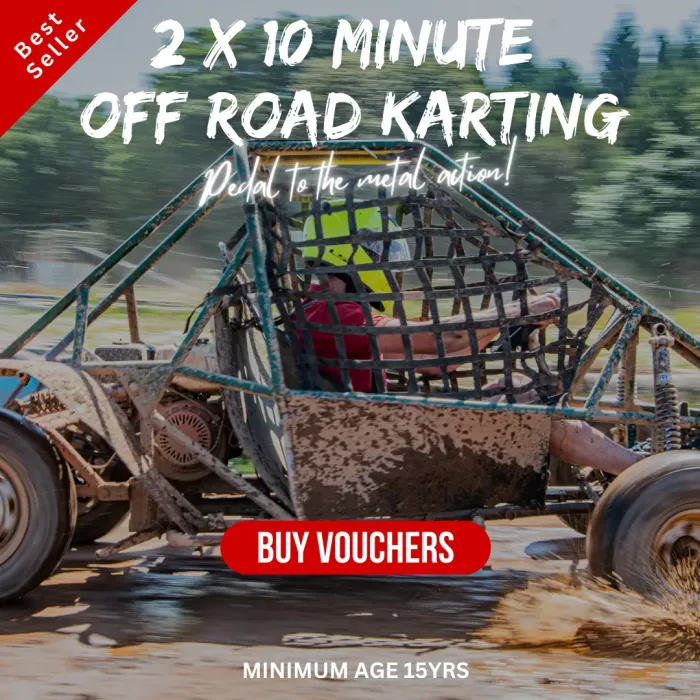 2 x 10 min Race - Off Road Go Karting Exeter Devon